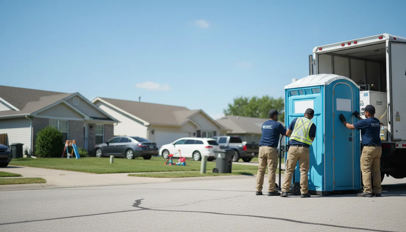 Standard Porta Potty Rentals in Concord, IL near me